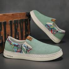 New Arrival Men's Slip-On Casual Shoes, Stylish Canvas Shoes For Men