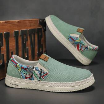 New Arrival Men's Slip-On Casual Shoes, Stylish Canvas Shoes For Men