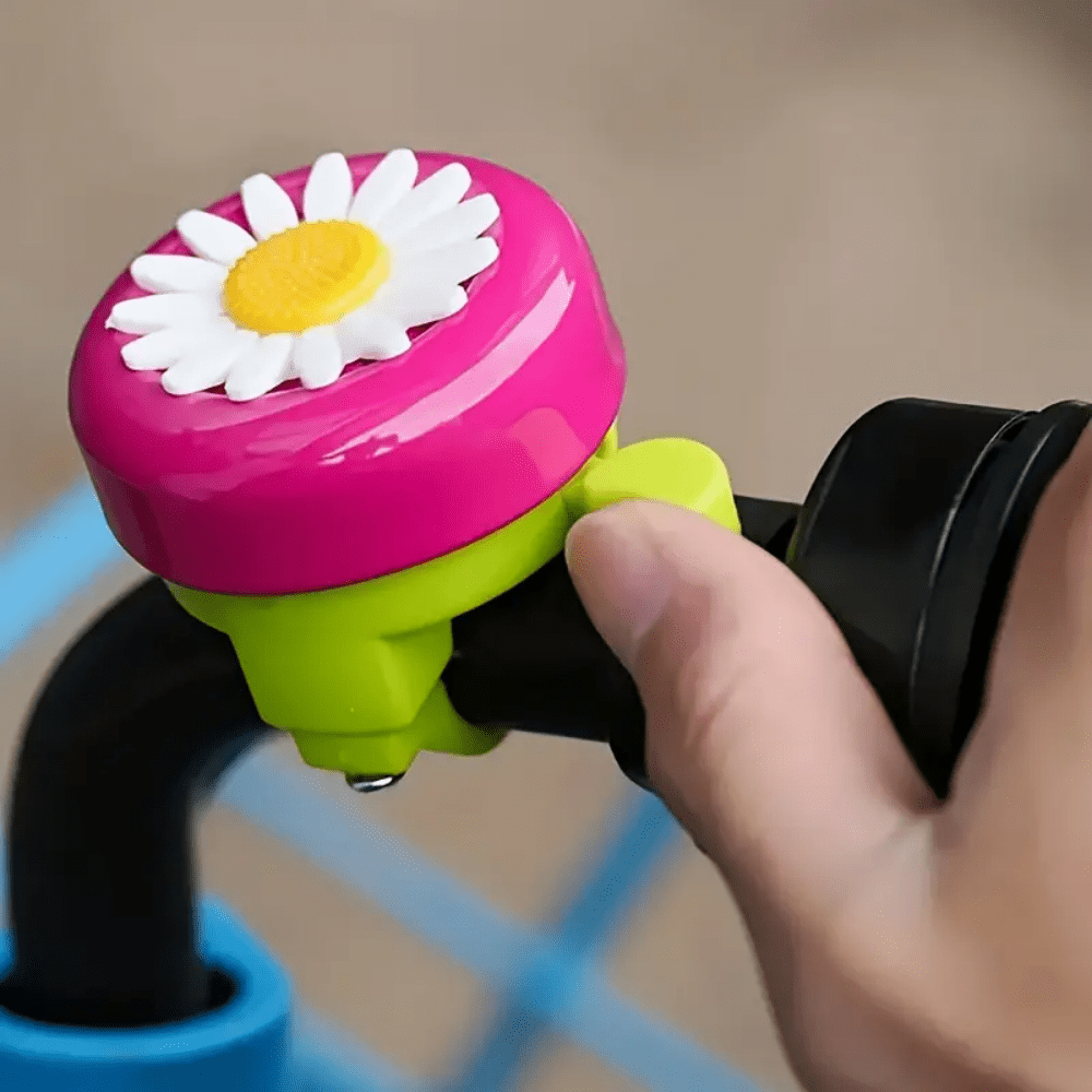 1pc Bike Bell, Daisy Bike Ringtone Clear, Lovely Color, Decorated With