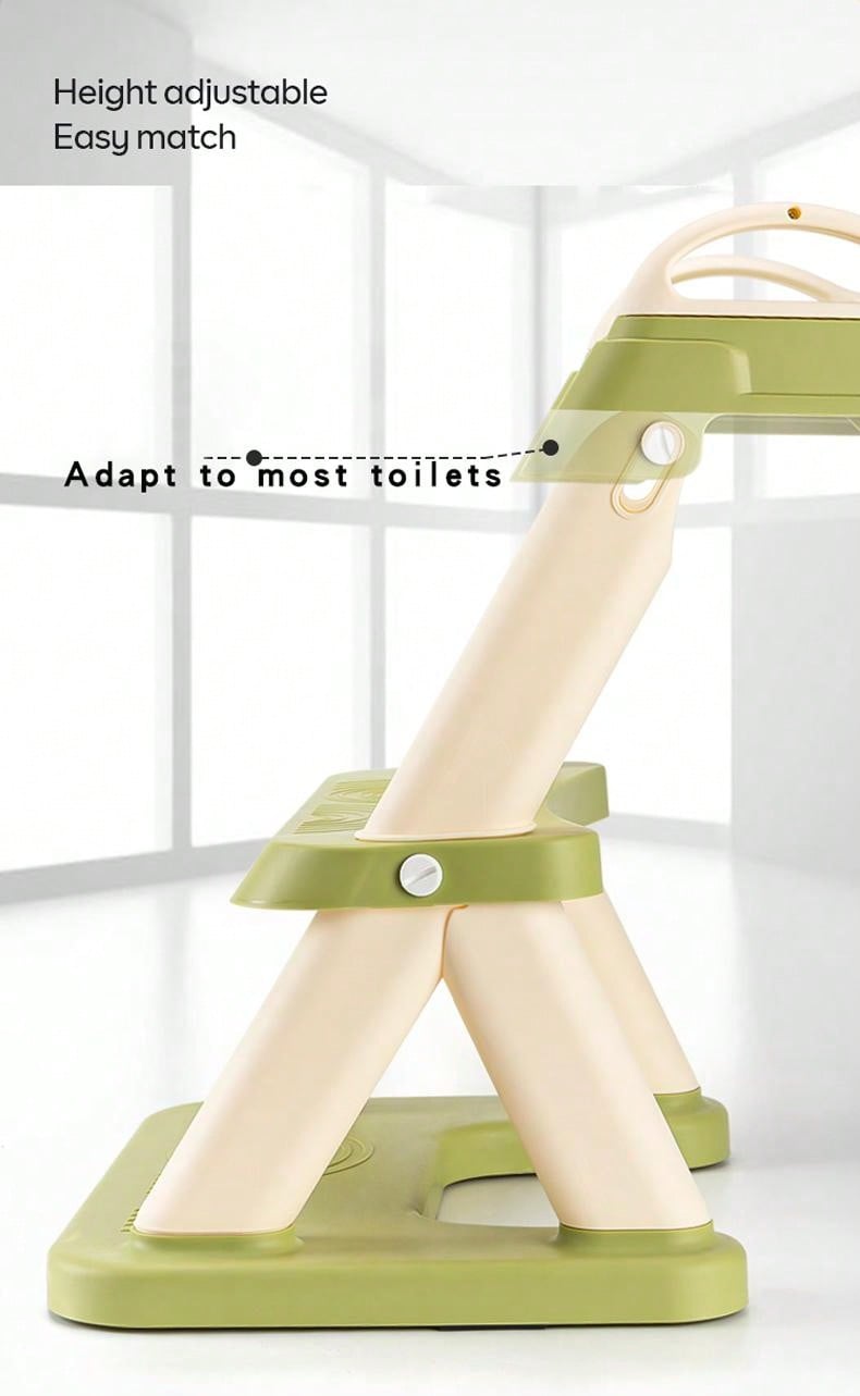 1pc Kids Potty Training Seat With Ladder, Foldable Stool For Boys And