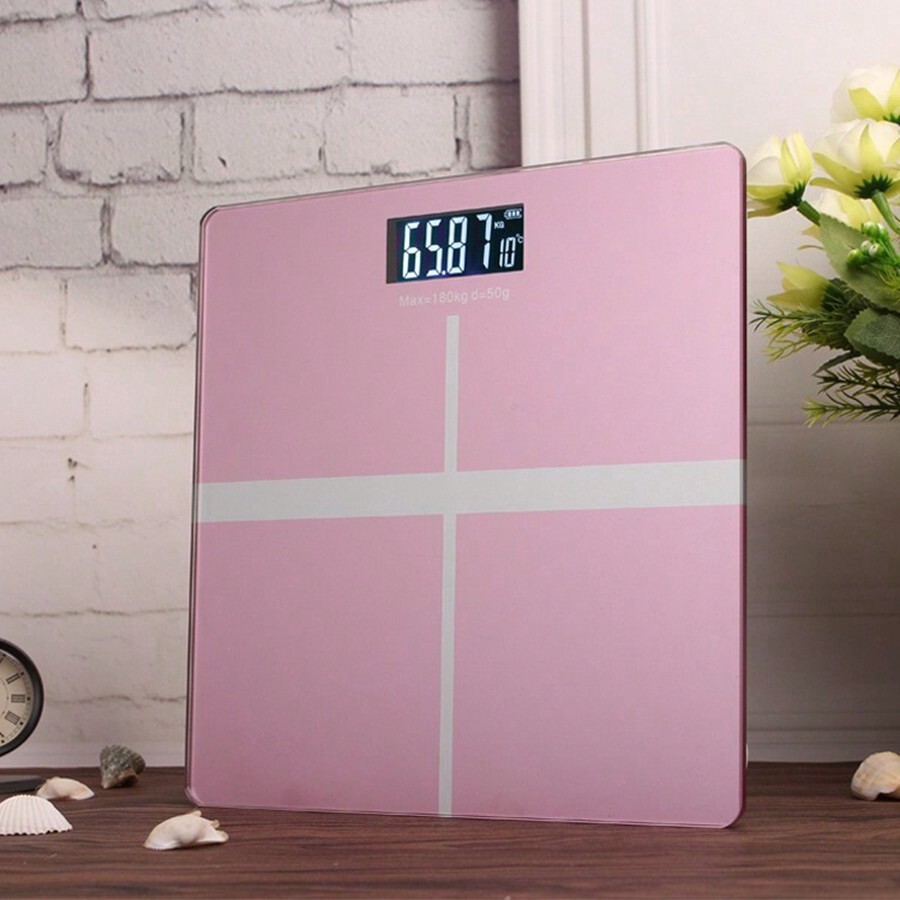 Rechargeable Health Scale Electronic Weighing Scale With Temperature