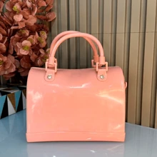 Women Tote Bags - 乾枯玫瑰色 - 查看 2