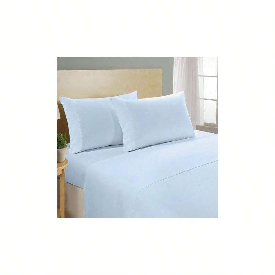 Juegos de sábanas con fundas de almohada - Azul - Ver 1