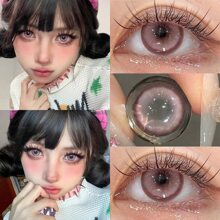 MILLCREEK 14.MM Colored Contact Lens Pink Eyes Soft Lenses Over The Counter Glasses - Baby Pink - View 2
