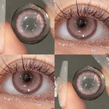 MILLCREEK 14.MM Colored Contact Lens Pink Eyes Soft Lenses Over The Counter Glasses - Baby Pink - View 3