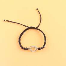 2入組聖誕樹編織情侶手鍊 - 彩色 - 查看 4