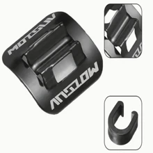 VXM 2pcs Mountain Bike Cable Tube Housing Fixed Holders, Brake & Shifting Cable Wire Receiver Clamp, Line Guide - Black - View 3