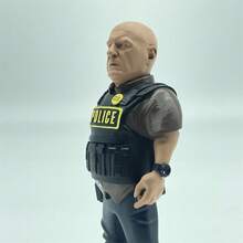 Cartoon Style Breaking Bad Action Figures Resin Doll Miniature Figurines Model Collection Toys Desktop Decoration - Brown Hank - View 6