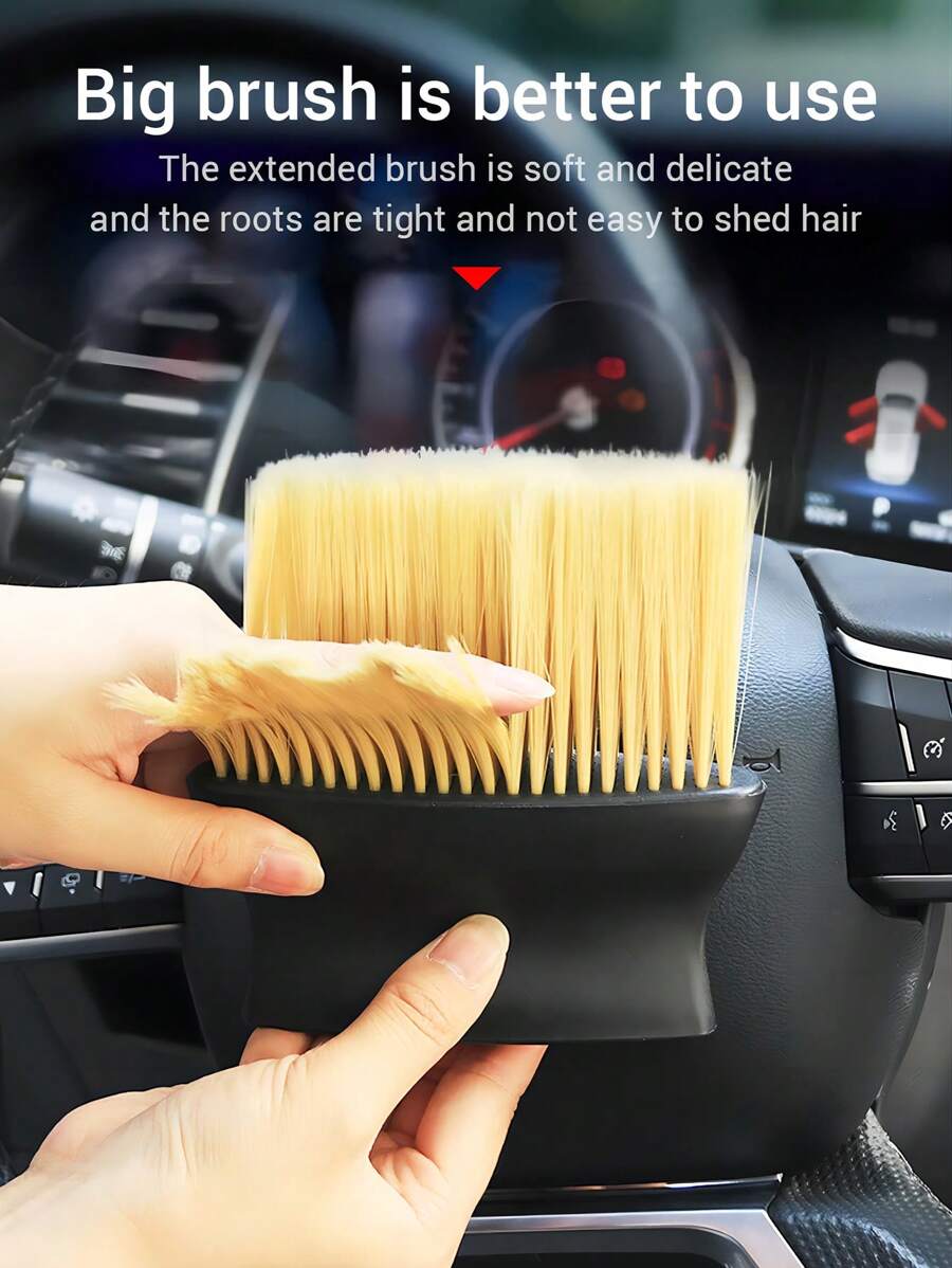 Car Air Conditioning Vent Cleaning Brush, Dust Removal Brush With Soft