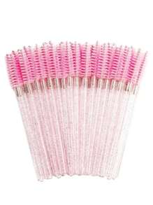 Kit Extensão Cílios Ventilador USB Frasco Pump Espumador Pinça Vetus Pincel Limpeza Escovinha Microbrush - Multicolorido - Visão 6