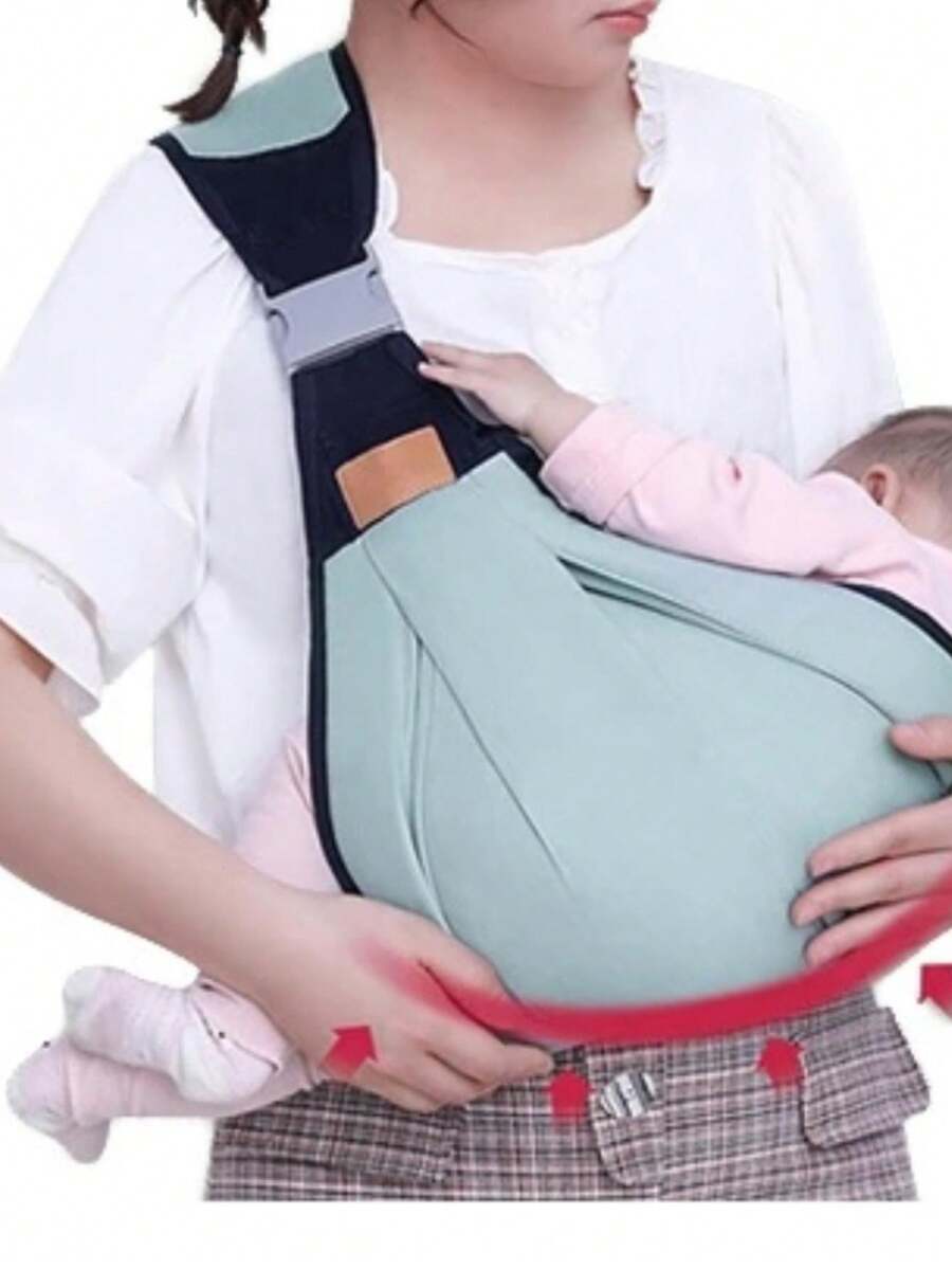 Canguro Cangurera Portabebés Multifuncional Desde Recién Nacido PortaBebe - Gris - Ver 1