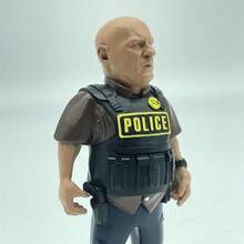 Cartoon Style Breaking Bad Action Figures Resin Doll Miniature Figurines Model Collection Toys Desktop Decoration - Brown Hank - View 5