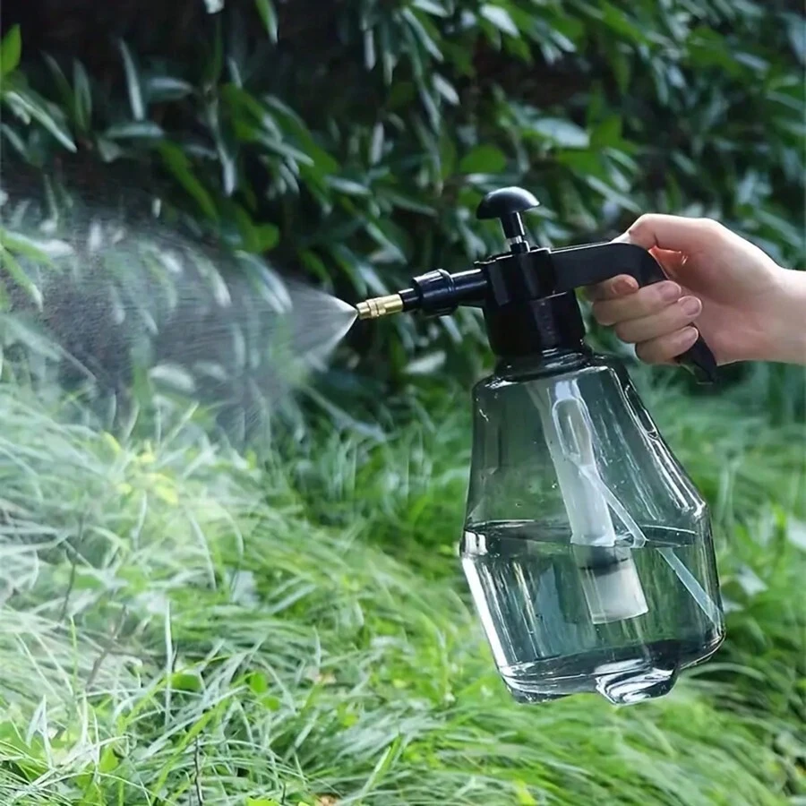 1 bình tưới cây 1.5L, bình phun áp lực, bình tưới chuyên dụng cho cây trồng trong chậu, bình khử trùng bằng cồn, bình tưới cây, vòi tưới điều chỉnh được, dụng cụ tưới cây trong nhà - Nhiều màu - Xem 1
