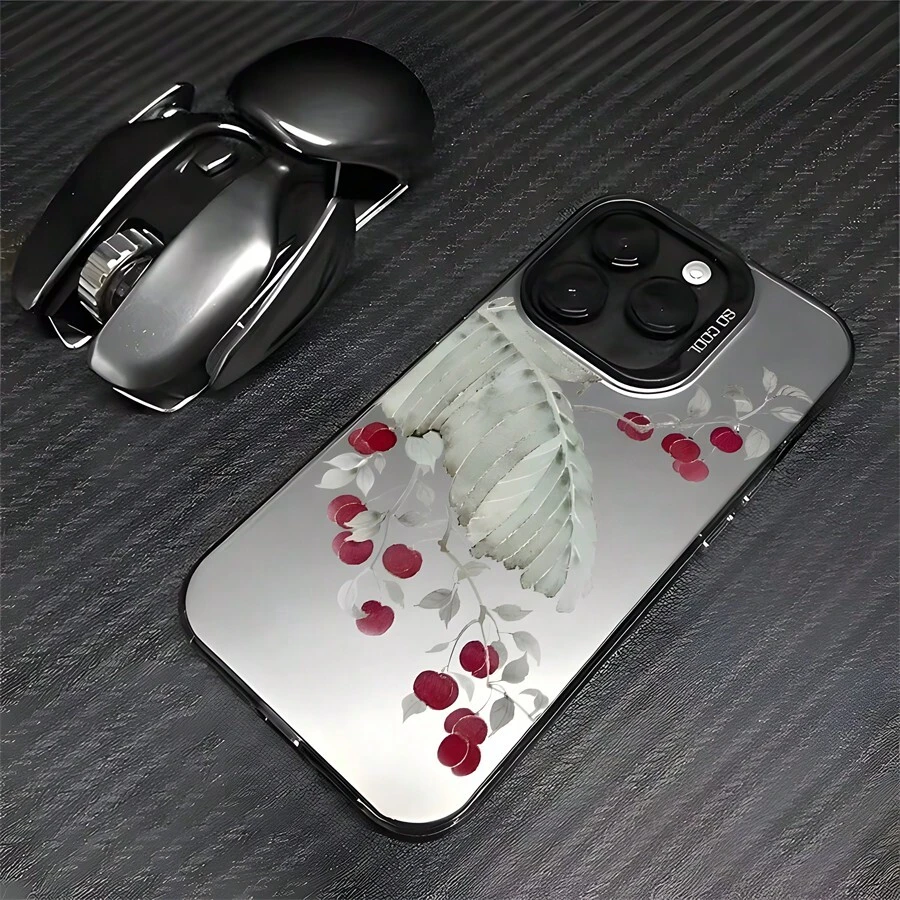 1入組有趣圖案防滑霧面防摔手機殼,適用於iphone 7/8/11/12/13/14/15/x/xr/xs/plus/pro/pro Max/se2 - 黑色[0] - 查看 1