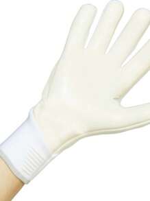 1 Pair Soccer Goalie Gloves With Finger Protection, Anti-Slip And Breathable Training Goalkeeper Gloves Football Gloves