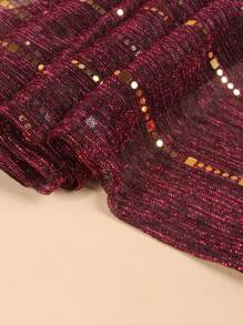 1条轻盈优雅印花围巾，户外防晒保暖围脖，雪纺围巾，适合春、秋、冬，情人节适用