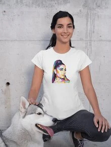 PLAYERA UNISEX SUBLIMADA DE ARIANAA GRANDE SWEETENER - Blanco - Ver 3