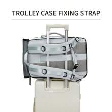 Du lịch Ba lô Đối với phụ nữ Với Cổng sạc USB Đi bộ du lịch Làm Việc Ba lô máy tính xách tay Cho nam giới Sạc Usb Dung lượng lớn 17 Inch Không thấm nước Ba lô đi học - Xám - Xem 9