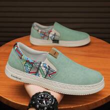 New Arrival Men's Slip-On Casual Shoes, Stylish Canvas Shoes For Men