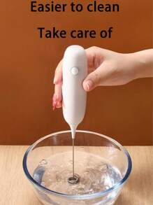 Elektryczna trzepaczka do jajek, spieniacz do kawy i mleka, wymaga 2 baterii w rozmiarze 5, artykuły szkolne, powrót do szkoły