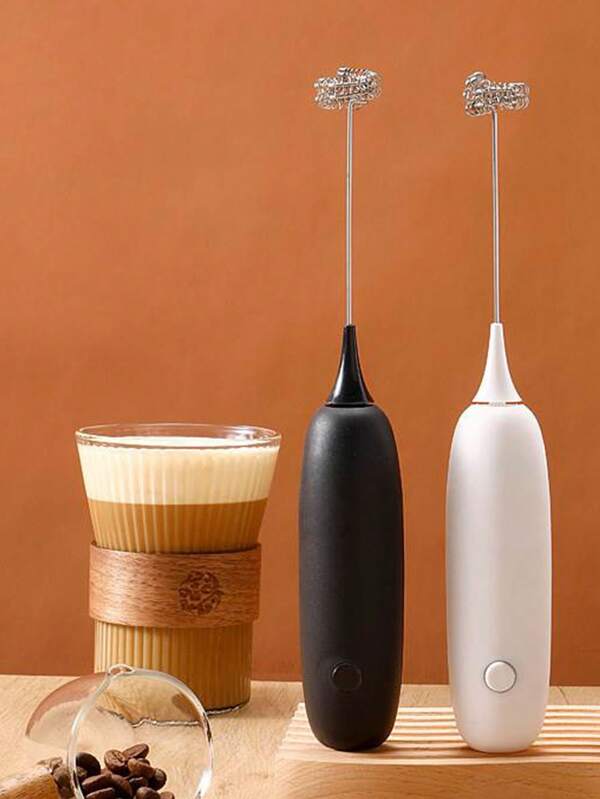 Electric Egg Beater, Coffee & Milk Frother, Requires 2pcs Size 5 Batteries School Supplies Back To School
