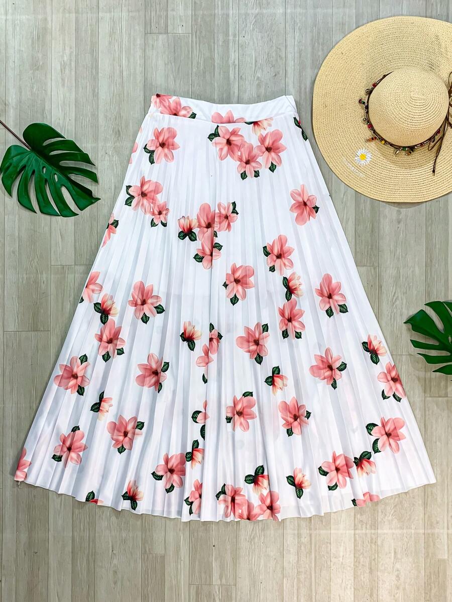 Women Skirts - White - View 1