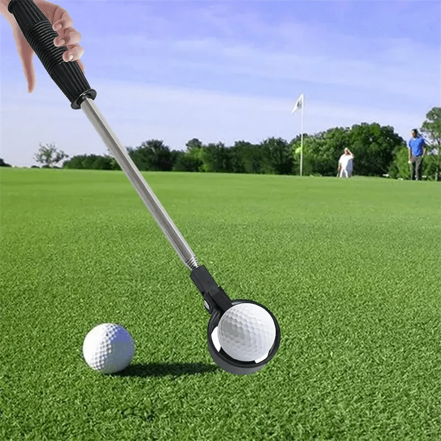 1pc Golf Ball Retriever, Stainless Telescopic Golf Ball Retriever For