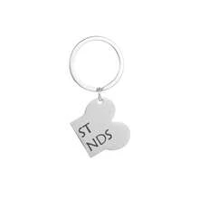 2 Llaveros De Acero Inoxidable Mejores Amigos, Llavero De Mejores Amigos, Etiqueta Hueso Para Mascotas - Plateado - Ver 6