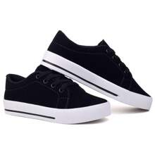 Women Wedge Sneakers - Negro - Ver 1