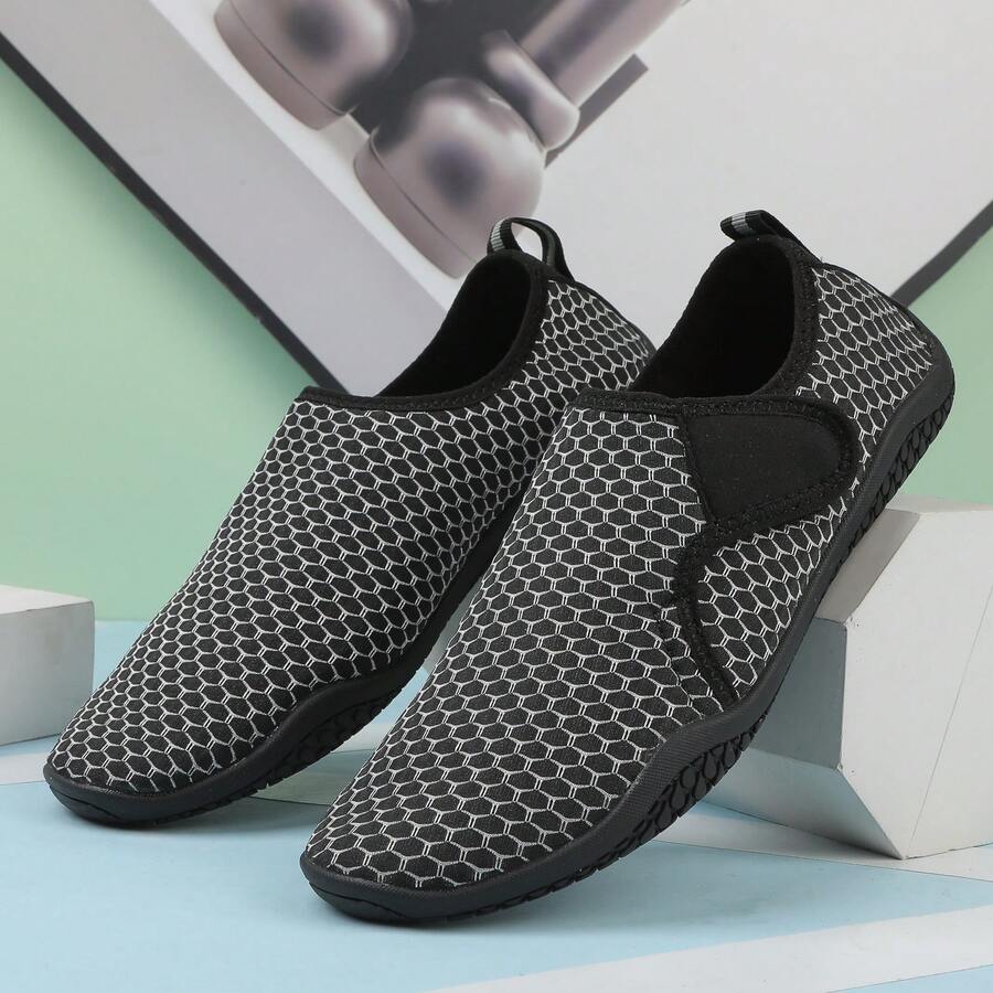 2024 Mới Ngoài trời Giày dép , bờ biển Giày dép , Khỏe mạnh Yoga Bơi lội Giày dép - màu đen - Xem 1