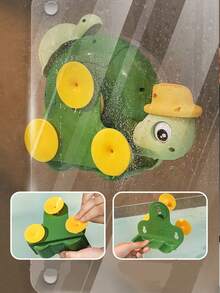 1pc Baby Bath Toy Turtle - Interactive And Educational Toy, Gift For Boys And Girls, Colors Random - Multicolor - View 5