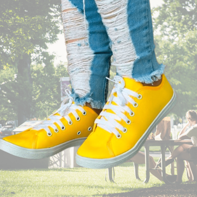 Tênis Casual Feminino Tradicional Leve Confortável