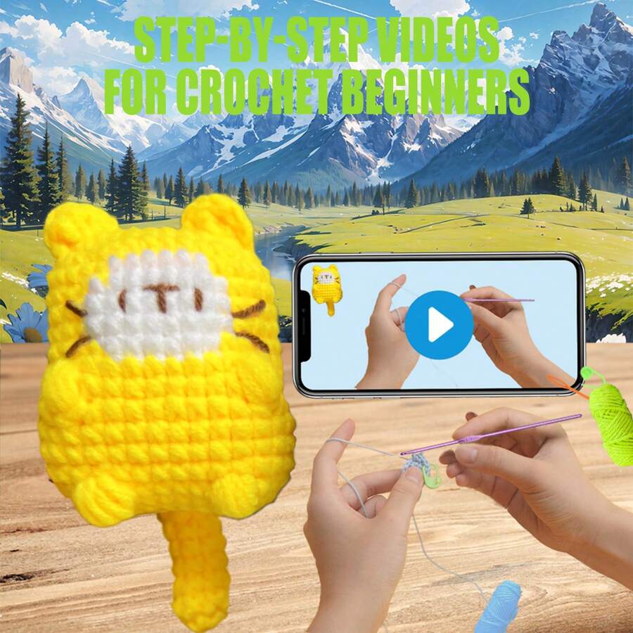 Cookie Box Häkel-Set Für Anfänger - Amigurumi Plüschtiere Lernen Komplett