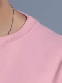 Men Sweatshirts - Rosa Pálido - Ver 5