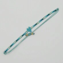 1PC 2024 Vòng tay trái tim 2024 Phụ nữ Bohemian Bileklik Vòng tay Trang sức Quà tặng cho cặp đôi - Nhiều màu - Xem 12