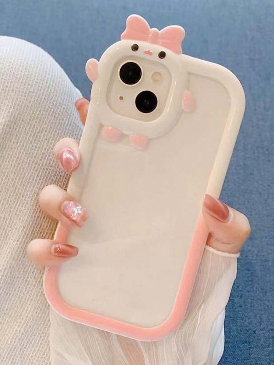 1 Miếng iphone11 12 13 15 Tương thích Ốp lưng & bao da điện thoại , Dễ thương Quái vật Thiết kế - Màu hồng - Nhiều màu - Xem 1