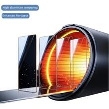 Lote De 3 Protectores De Pantalla De Vidrio Templado De Alta Definición, Alta Sensibilidad Y Alta Dureza, Con Cobertura Total, Finos, Transparentes, Con Borde Negro, A Prueba De Huellas Dactilares, Anticaídas, Antiexplosión, Compatible Con Teléfonos Móviles Samsung - Borde negro HD de pantalla completa de 3 piezas - Ver 3