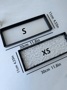 1 件高档亚克力收纳托盘轻奢浴室卫生间洗脸盆化妆品配件香薰架房间装饰家居装饰盘子厨房配件厨房装饰餐桌托盘水果托盘托盘装饰 - 黑與白 - 查看 10