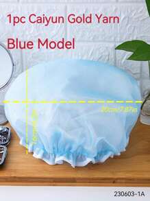 1 Mũ tắm EVA, Mũ tắm chống nước hiện đại cho phòng tắm - Xám - Xem 5