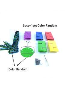 5-Color Stackable Building Blocks Set For Team Building And Outdoor Activities, Fun Sports Game Training Tool, Size: 5.90in (Height) X 2.95in (Width) - Random Color - View 4