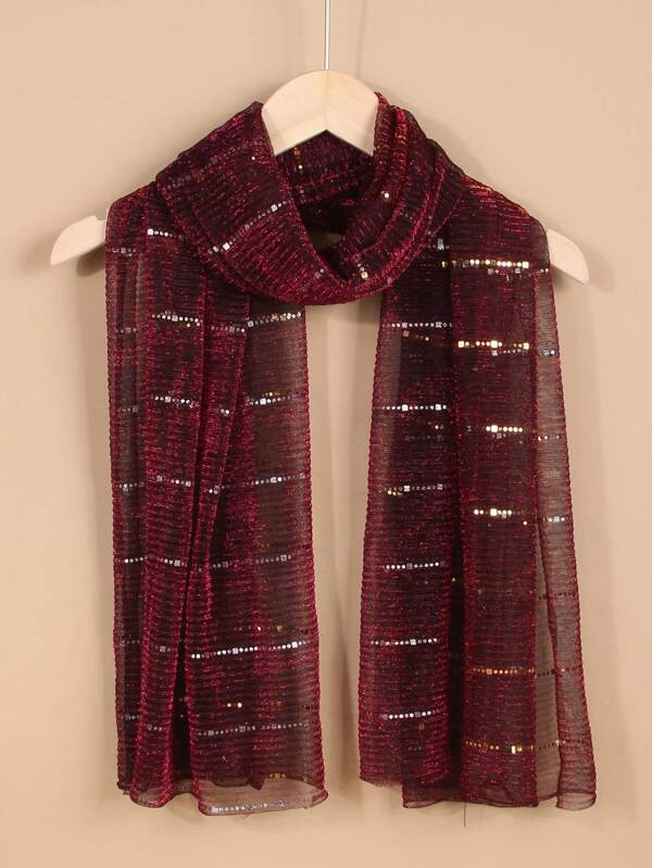 1PC Lightweight Elegant Print Silky Scarf Outdoor Sunscreen Neck Protector Small Yarn Scarf Spring Autumn Chiffon Scarf For Four Seasons Winter Fall Valentine's Day Valentines