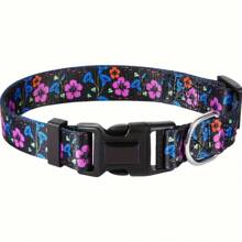 1pc Adjustable Pet Dog Cat Collar With Animal Print, Suitable For Cats And Dogs - Multicolor - View 19