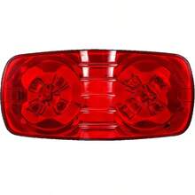 10Pcs 12V 10LED Universal Side Marker Lights Lamp Indicator Light For Cars Trailer Trucks Boat Bus Caravan - Red - View 5