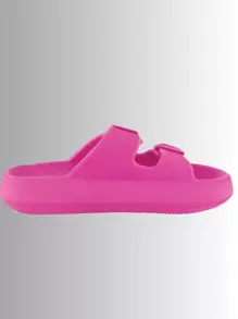 SANDALIAS DE MUJER ANTIDESLIZANTES SPONCH PARA ALBERCA O PLAYA - Rosa Fucsia - Ver 7