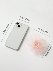 两件套别致欧根纱雪纺花朵发夹，完美搭配闺蜜和家人，是波西米亚风情人节的理想之选。这款发夹造型别致，适合女性佩戴，是上学、度假等场合的理想选择。它既是发饰，也是发卡，是日常必备，也是日常穿搭的完美点缀。 - 粉色 - 查看 3