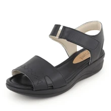Women Flat Sandals - màu đen - Xem 1