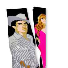 3 Pares de Calcetines Unisex Estampado Reyes Gruperos MELISSA SHOP - Amarillo Mostaza - Ver 4