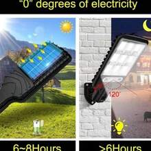 Lámpara Solar Led De 200 W, 6 Unidades. BARBY HOM - Negro - Ver 3
