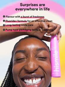 Hismile Delicious Fruit Flavors Toothpaste,Kardashian Same Style, Eliminate Bad Breath. - Vanilla - View 4