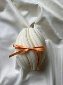 1 pièce Moule de bougie en silicone à pilier rotatif 3D, moule de bougie à vagues géométriques pour l'art abstrait DIY de savon, de résine, de plâtre et de décoration d'intérieur